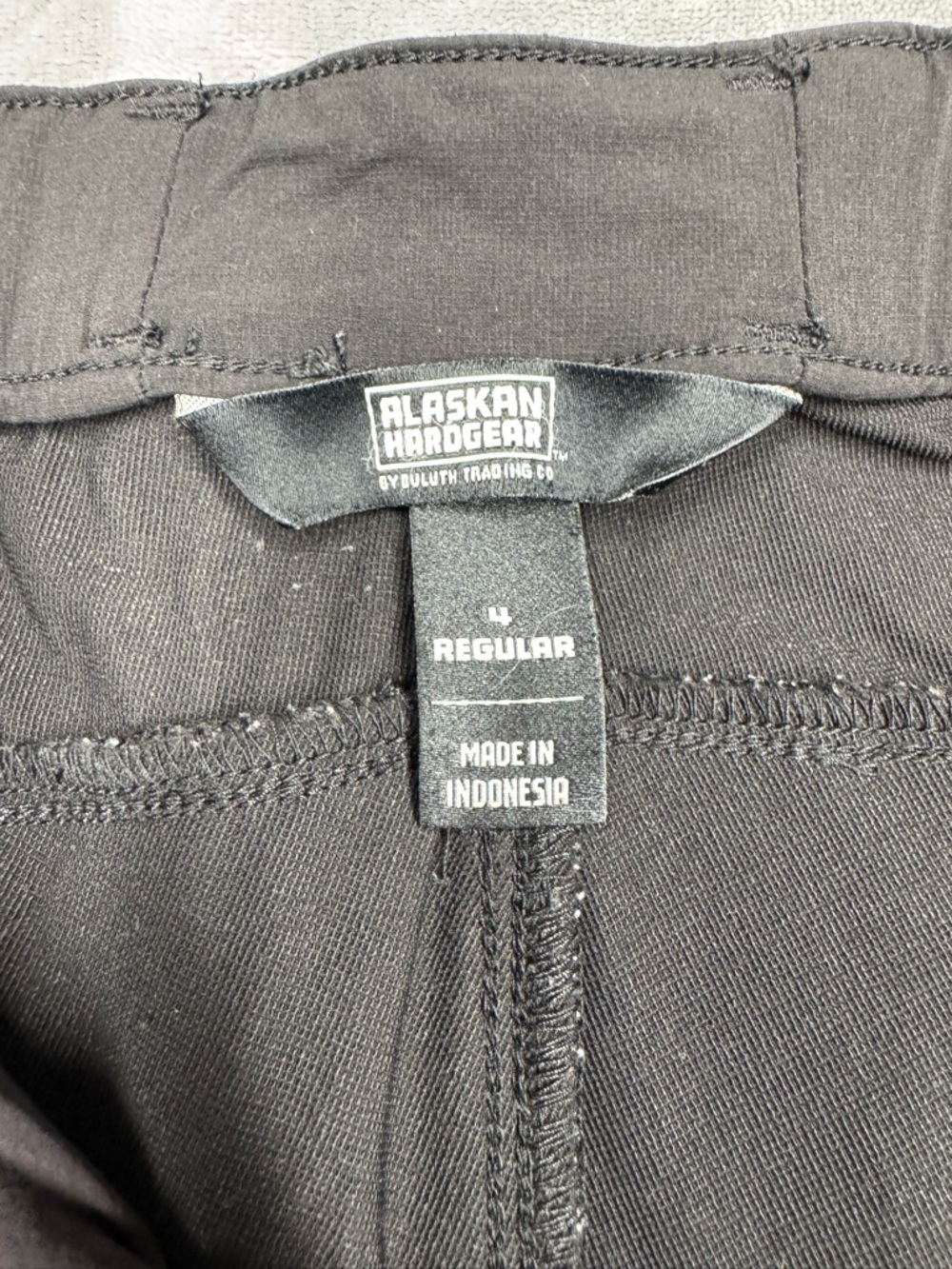 Duluth’s Alaskan Hardgear Black Belted Pants - Picture 7 of 15
